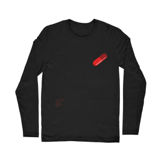 Buy black Red Pill Classic Long Sleeve T-Shirt