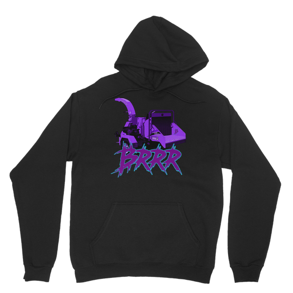 Wood chipper go BRRR BTC Classic Adult Hoodie