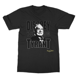 Disobey Soros Classic Adult T-Shirt