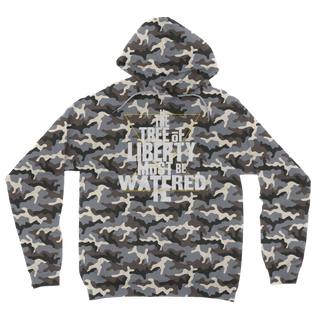 Buy grey-camo The Tree Must Be Watered Camouflage Adult Hoodie