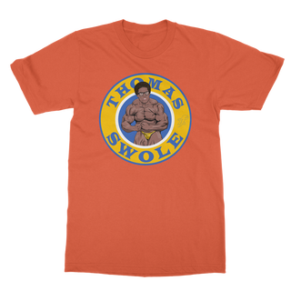 Buy orange Thomas Swole Classic Adult T-Shirt