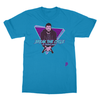 Buy sapphire Break the Cycle 2.0 Classic Adult T-Shirt