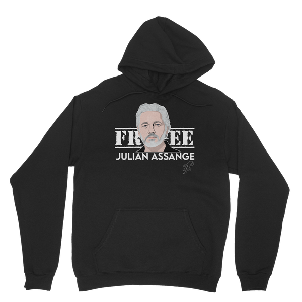 Free Assange Classic Adult Hoodie