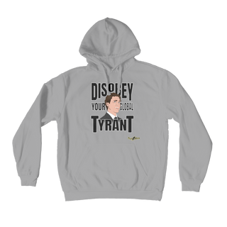 Buy light-grey Disobey Your Global Tyrant Trudeau Premium Adult Hoodie