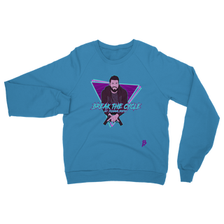 Buy sapphire Break the Cycle 2.0 Classic Adult Sweatshirt