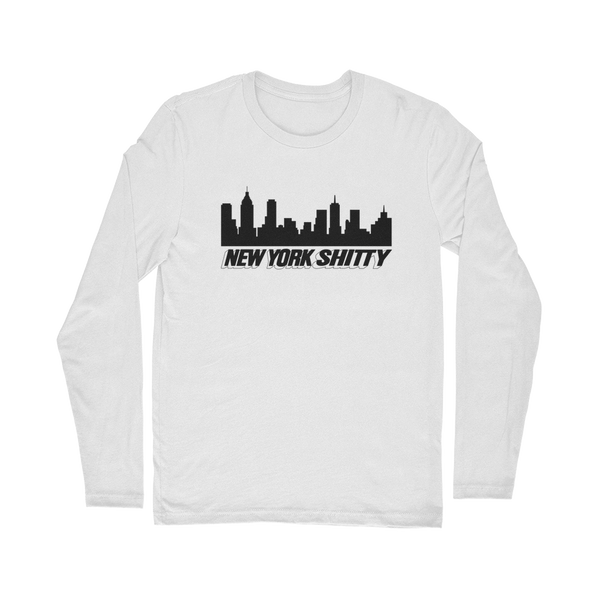 New York Shitty Post Classic Long Sleeve T-Shirt