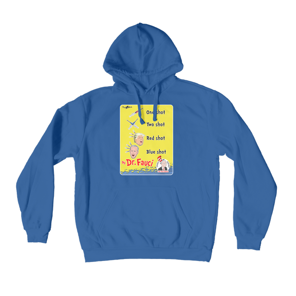 One shot, Two shot Premium Adult Hoodie