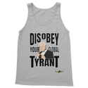 Disobey Your Global Tyrant Biden Classic Adult Vest Top