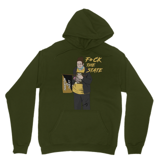Buy dark-green F*CK The State Classic Adult Hoodie