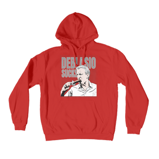 Buy red DiBlasio Sucks Premium Adult Hoodie