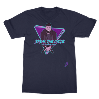 Buy navy Break the Cycle 2.0 Classic Adult T-Shirt