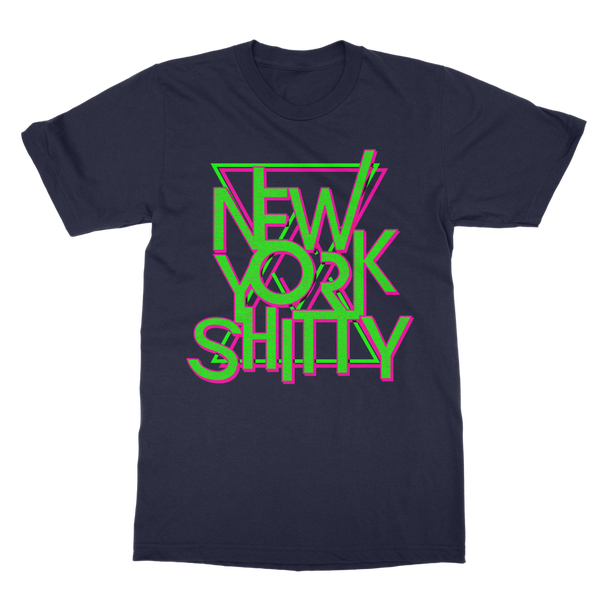New York Shitty Retro Classic Adult T-Shirt