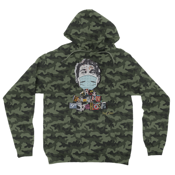 Mask Formation Psychosis Camouflage Adult Hoodie
