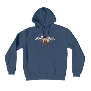 Buy navy Tower Gang Toad Premium Adult Hoodie