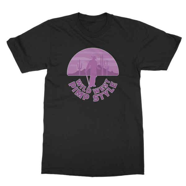 Wild West Pimp Style Classic Adult T-Shirt