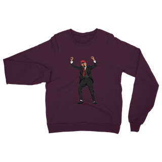 Buy burgundy Chaos Trump Classic Adult Sweatshirt