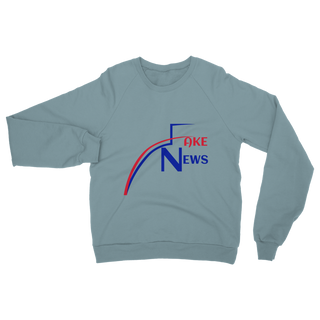 Buy light-blue Fake News Fraud Classic Adult Sweatshirt