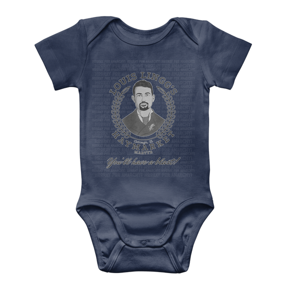 Hooray For Anarchy LL Classic Baby Onesie Bodysuit