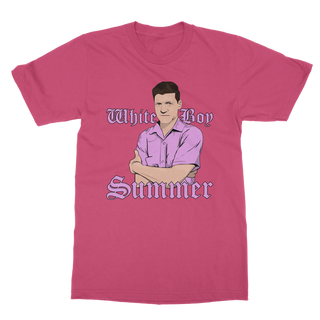 Buy hot-pink White Boy Summer Classic Adult T-Shirt