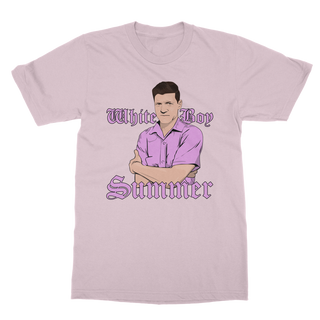 Buy light-pink White Boy Summer Classic Adult T-Shirt