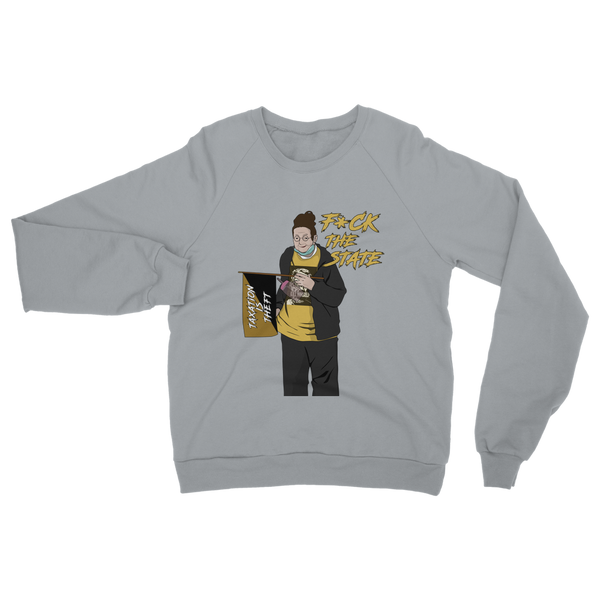 F*CK The State Classic Adult Sweatshirt