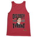 Disobey Your Global Tyrant Trudeau Classic Adult Vest Top