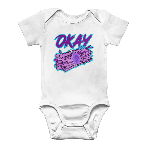 Okay Bundle-o-sticks Classic Baby Onesie Bodysuit