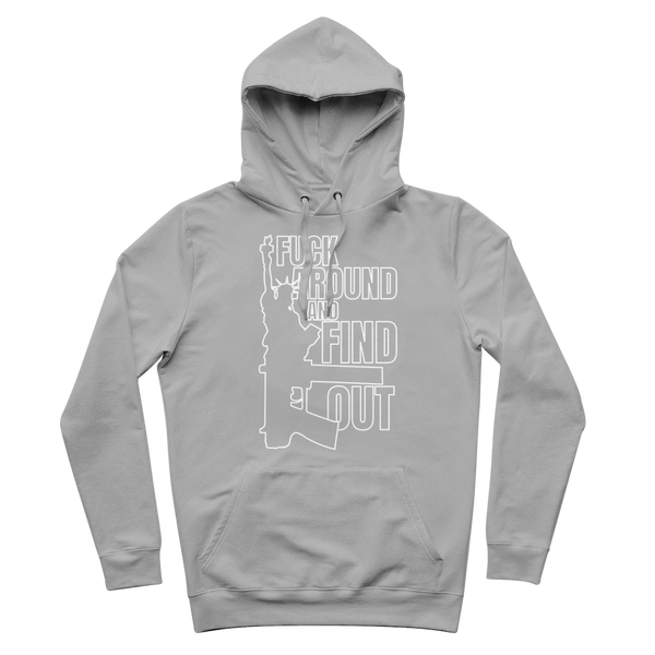 Fuck Around and Find Out Premium Adult Hoodie