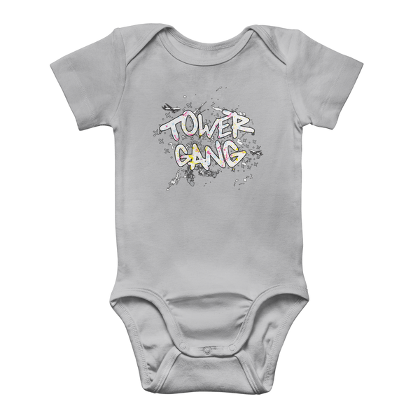Tower Gang 2022 B&W Classic Baby Onesie Bodysuit