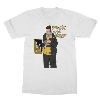 Buy white F*CK The State Classic Adult T-Shirt