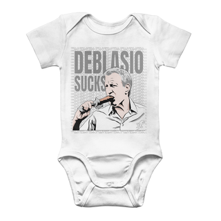 Buy white DiBlasio Sucks Classic Baby Onesie Bodysuit