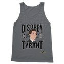 Disobey Your Global Tyrant Trudeau Classic Adult Vest Top