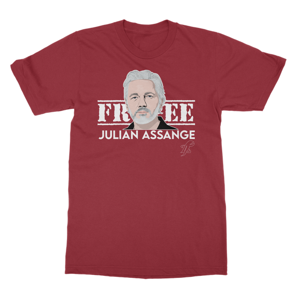 Free Assange Classic Adult T-Shirt