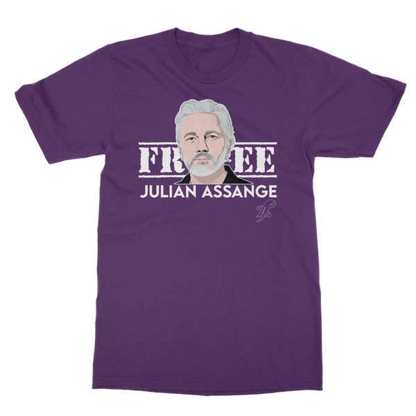 Free Assange Classic Adult T-Shirt