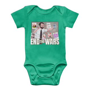 Buy kelly-green Pepe Scott Horton 2.0 Classic Baby Onesie Bodysuit
