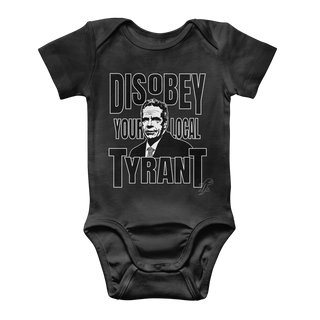 Disobey Cuomo Classic Baby Onesie Bodysuit