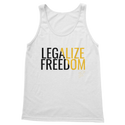 Legalize Freedom Classic Adult Vest Top