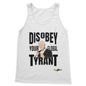 Disobey Your Global Tyrant Biden Classic Adult Vest Top