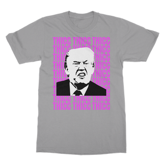 Buy light-grey THICC Boi Trump Classic Adult T-Shirt