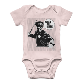 Buy light-pink Wear the Mask Classic Baby Onesie Bodysuit