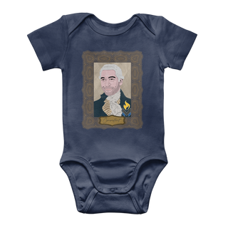 Buy navy Consistent Classic Baby Onesie Bodysuit