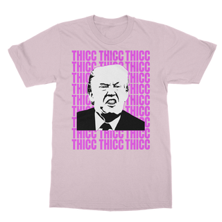 Buy light-pink THICC Boi Trump Classic Adult T-Shirt