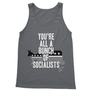 Buy dark-grey You’re All A Bunch Of Socialists Classic Adult Vest Top