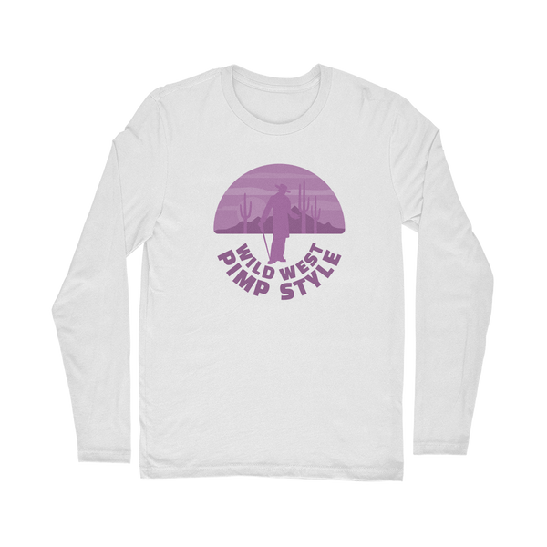 Wild West Pimp Style Classic Long Sleeve T-Shirt