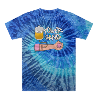 Buy blue-jerry Part of the Plasma Tower Gang Tie-Dye T-Shirt