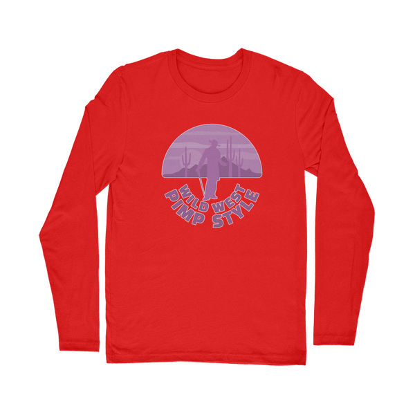 Wild West Pimp Style Classic Long Sleeve T-Shirt