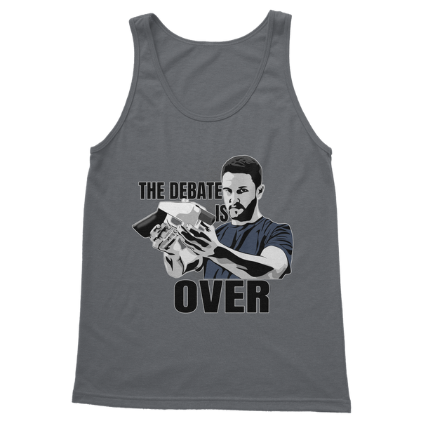 The Debate is Over Classic Adult Vest Top