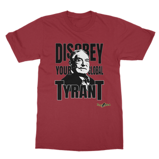 Disobey Soros Classic Adult T-Shirt