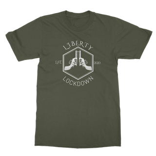 Buy army-green LL Vintage Logo Classic Adult T-Shirt