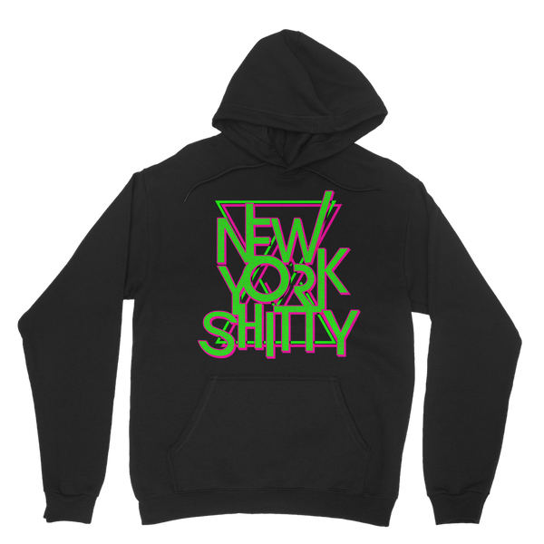New York Shitty Retro Classic Adult Hoodie